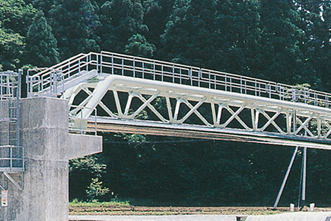上中山水管橋画像